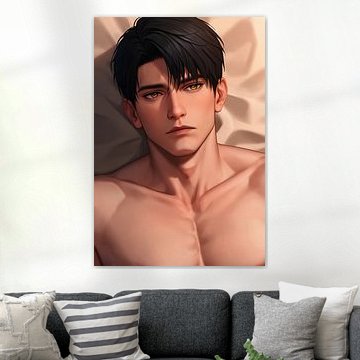 Strandjunge von Hilde Remerie Fotografie und digitale Kunst