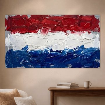 Flagge der Niederlande von HUGO