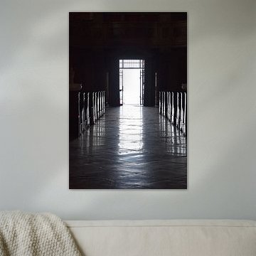 Light in the church by Erik Buitenhuis