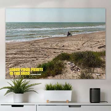 Laissez vos empreintes dans le sable