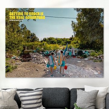 Se rendre à la plage, c'est ça la vraie aventure