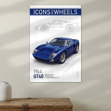 Ford GT40 von Theodor Decker
