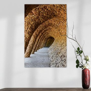 The Mystical Stone Arches of Park Güell by MADK
