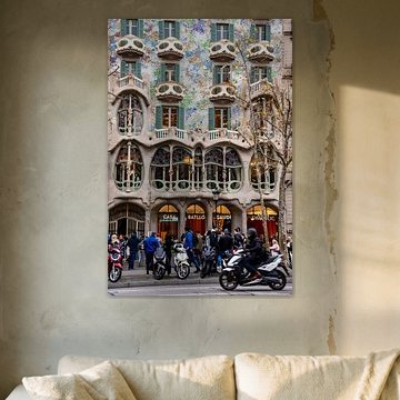Gaudí’s colourful Casa Batlló