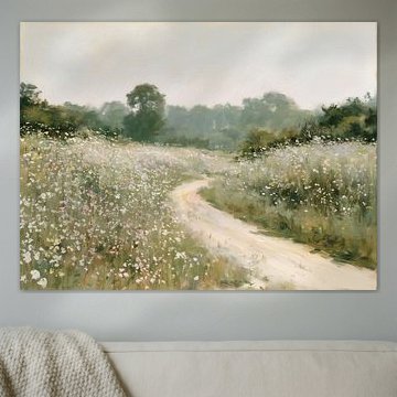 Wildflower Meadow Path by IamHomeStudio