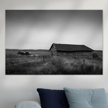 An old barn on Juist in East Frisia