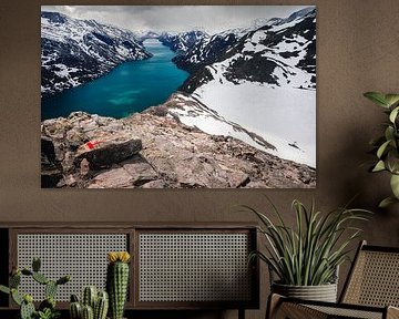 Besseggen (Jotunheimen, Noorwegen) van Martijn Smeets