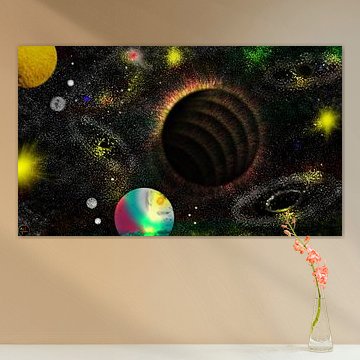 Universe, Andromeda Galaxy, Solar System, Ursa Major