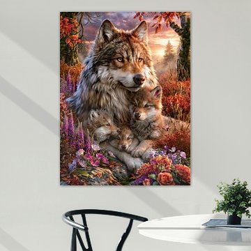 Wolfsmutter von Jacky
