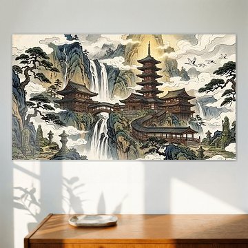 Mystic Temple Sanctuary by my pixel art
