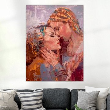 An Intimate Portrait of Love between Two Women