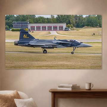 Saab JAS 39E Gripen der schwedischen Luftwaffe. von Jaap van den Berg