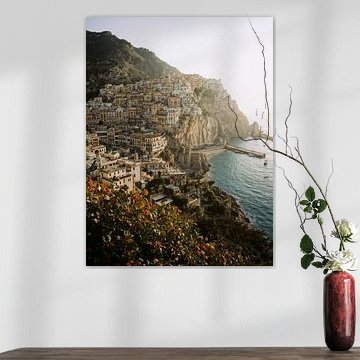 Les Cinque Terre en automne – Affiche de la côte italienne sur Albert Klee