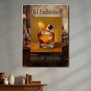 Recept voor een Old Fashioned-cocktail