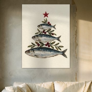 Weihnachtsbaum aus „Silber aus dem Meer“