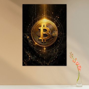 Bitcoin – Goldener Glanz im Herzen der digitalen Welt