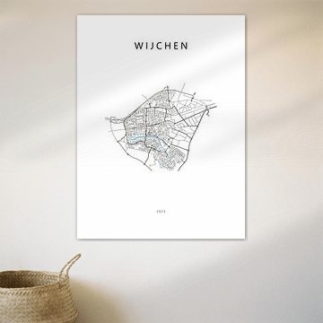 Stadtplan von Wijchen von Michel Vedder Photography