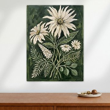 Weißer Blumenstrauß von HUGO