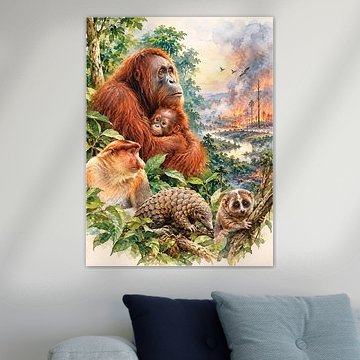Wächter von Borneo – Wildtiere in einem sich wandelnden Wald