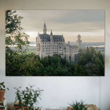 Le château de Neuschwanstein sur Lisa Bouwman