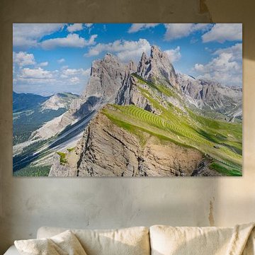 Seceda mountain in the summer episode 2. van Bfec.nl