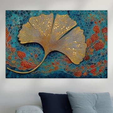 Ginkgo - Blue Garden by Whale & Sons