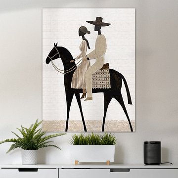Hengst-Stute-Pferd von Bianca ter Riet