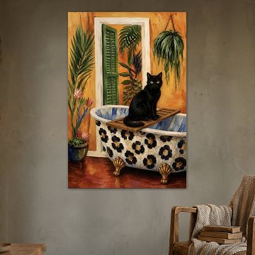 Königin des Leopardenbads von Daphne Zonneveld