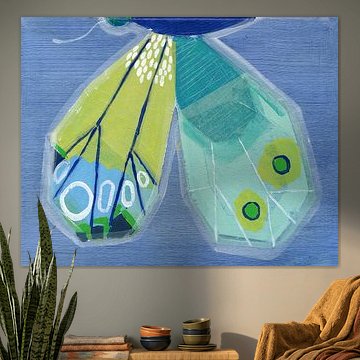 Schmetterling links von Jenny Westenhofer