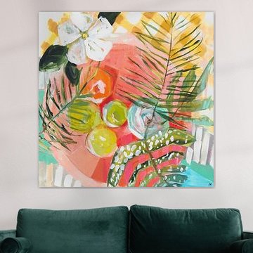 Tropische Tischdekoration von Jenny Westenhofer