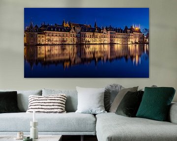 Le Binnenhof @ nuit sur Michael van der Burg