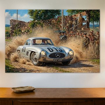 Targa Florio 1952 – Vierde plaats voor Caracciola/Kurrle van DeVerviersBelgium