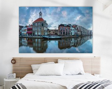 Schiedam panorama by Ilya Korzelius