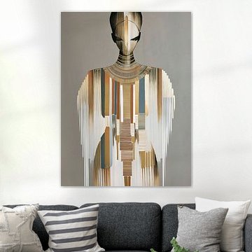 Une élégance monumentale en mouvement sur Wall Wonder