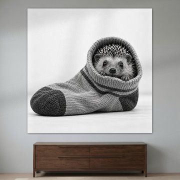 Egel in een sok