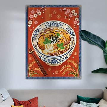 Klassisches Katsudon genießen von my pixel art