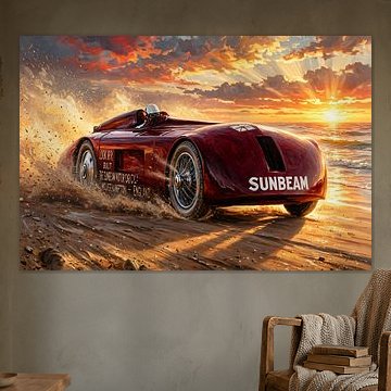 A Sunbeam on a record-breaking journey