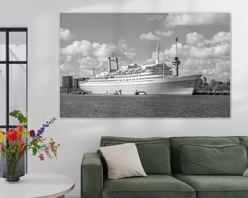 Het SS Rotterdam in Rotterdam
