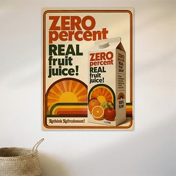 Zero Per Cent Real Fruit Juice