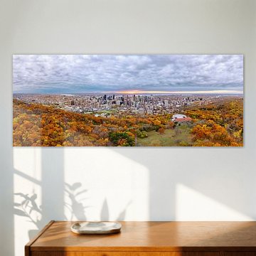 Autumn panorama of Montréal by Thomas Röell