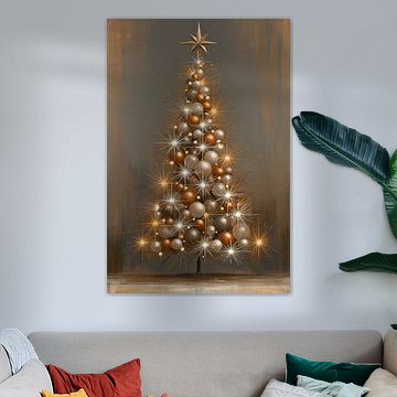 Strahlende Weihnachtsfreude