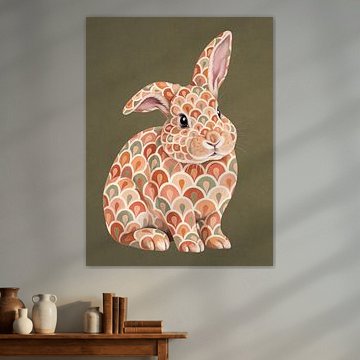 Retro Rabbit by J.O. Han