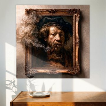 Rembrandt Smoking
