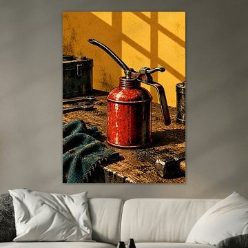 Bidon d'huile « Vintage Workshop »