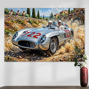 Mille Miglia 1955 : victoire pour Mercedes sur DeVerviersBelgium