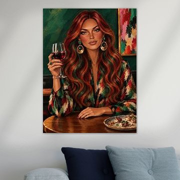 Un toast à la nuit verte sur Denise de wit-rodenburg