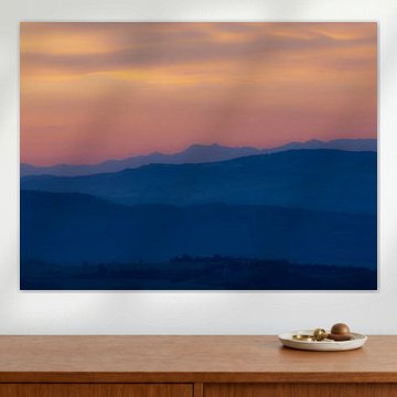 The warm Tuscan sun