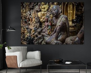 Images of Budha by Wout Kok