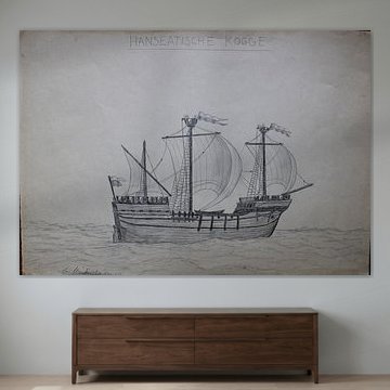 Hanseatische Kogge – Maritime Kindheitserinnerung von Maik Weidemann