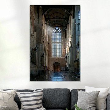 Wo das Licht hereinfällt.